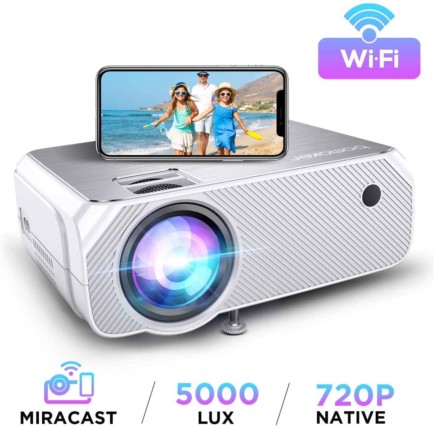 Bomaker GC355 Portable Movie Projectors Review OfGadget